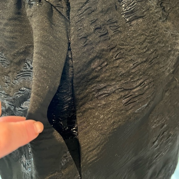 Maeve by Anthropologie Jacquard mini dress, black size 6, EUC, has pockets - Picture 7 of 9